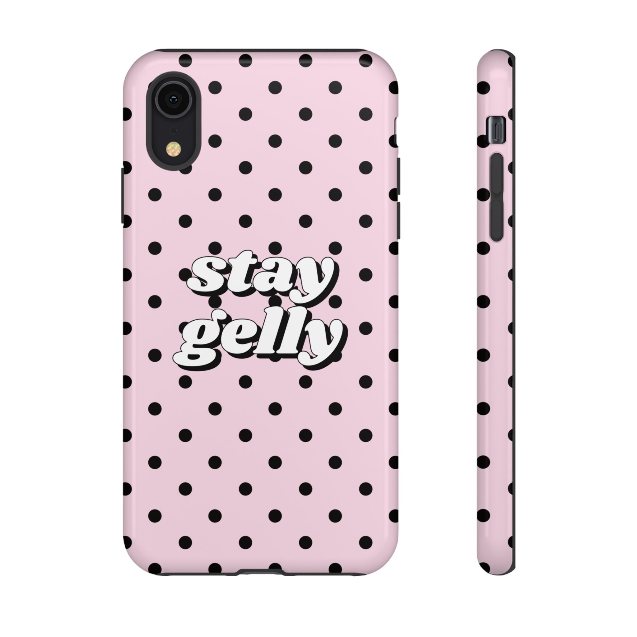 Stay Gelly Polka iPhone Case