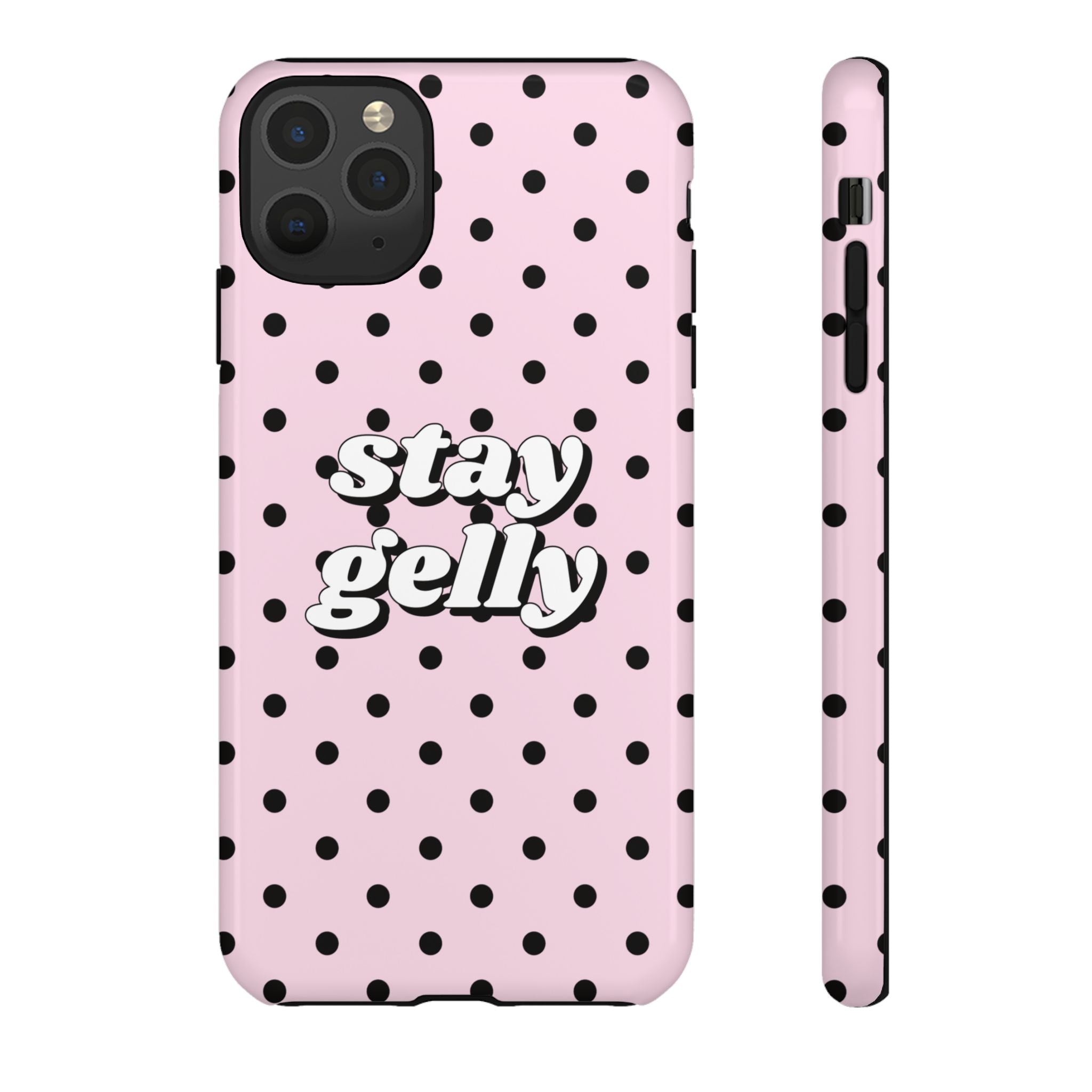 Stay Gelly Polka iPhone Case