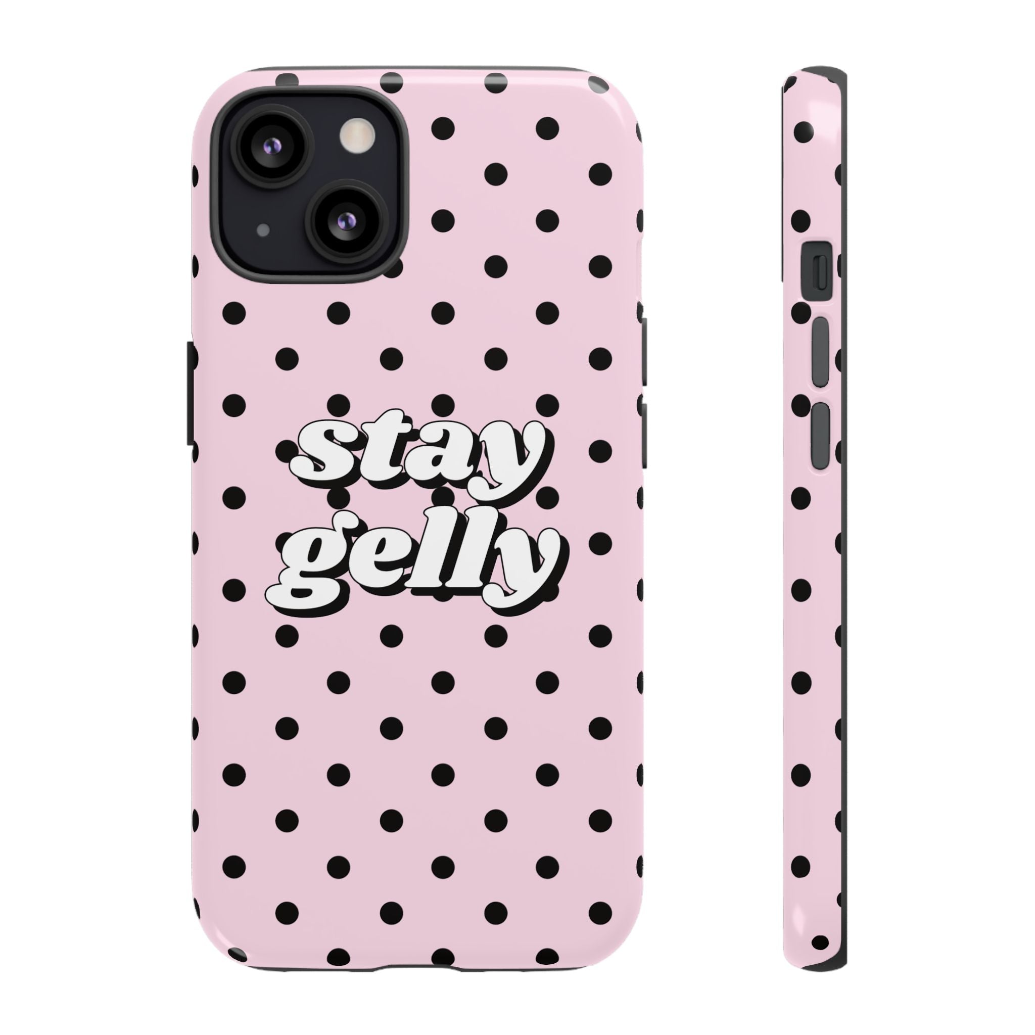 Stay Gelly Polka iPhone Case