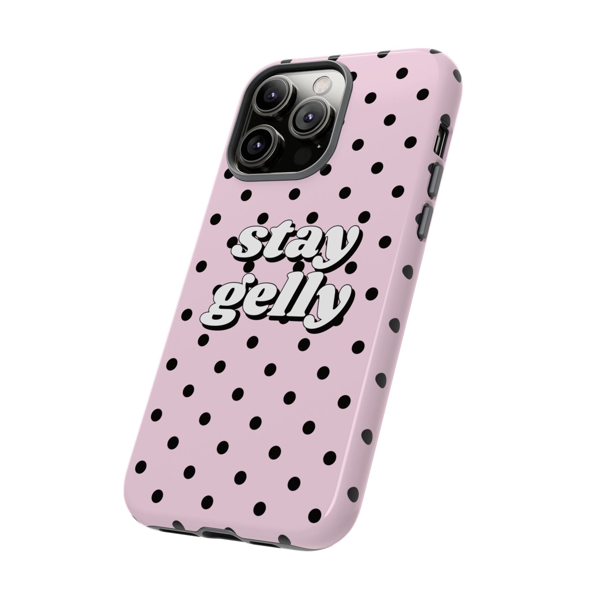Stay Gelly Polka iPhone Case