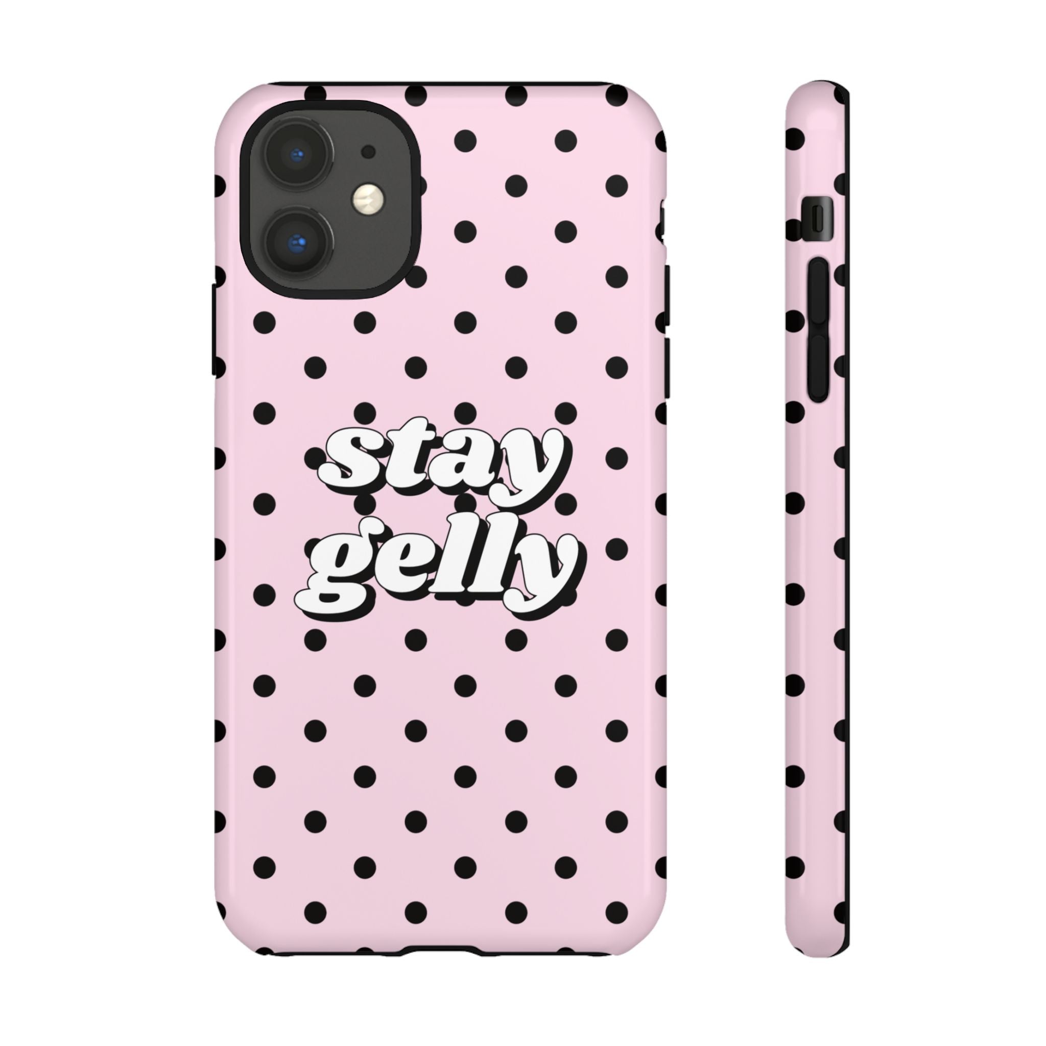 Stay Gelly Polka iPhone Case
