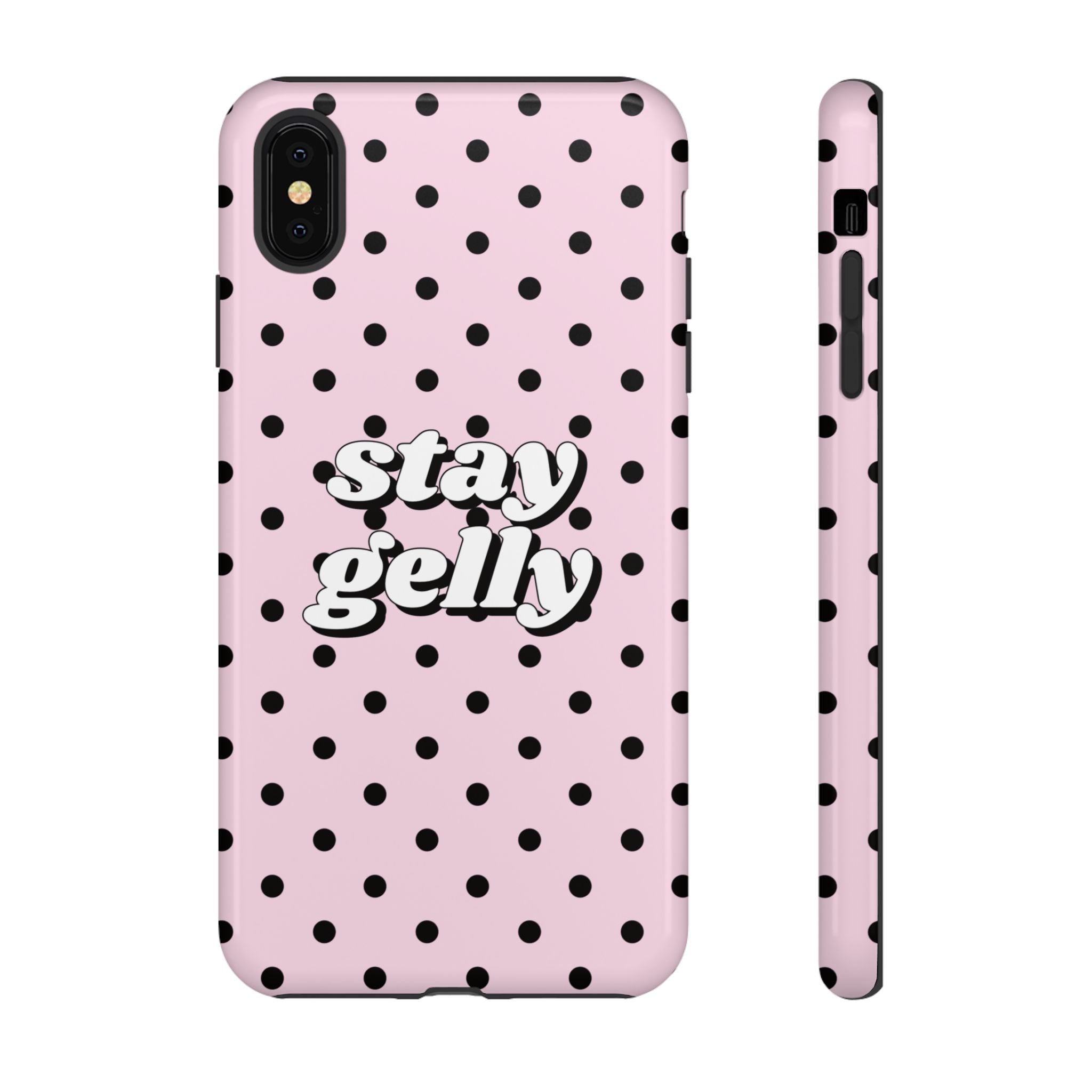 Stay Gelly Polka iPhone Case