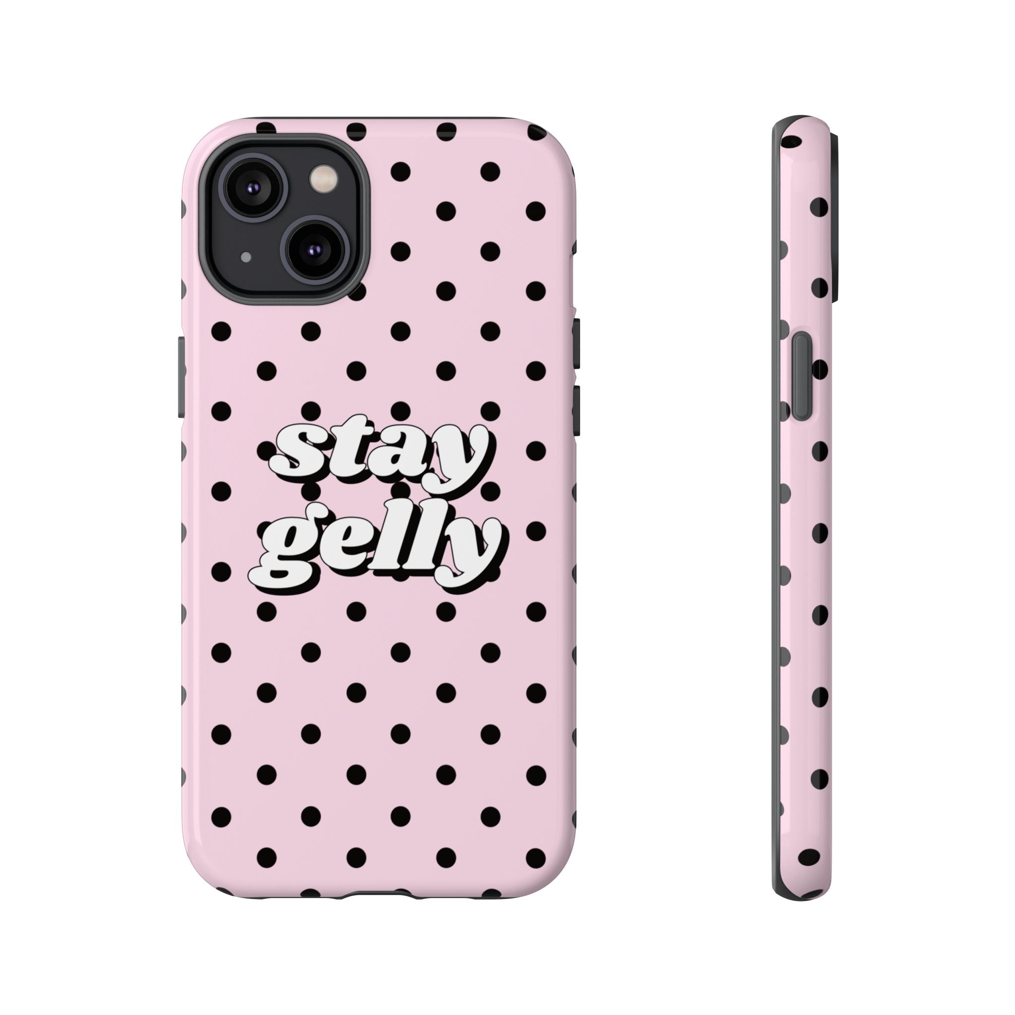 Stay Gelly Polka iPhone Case