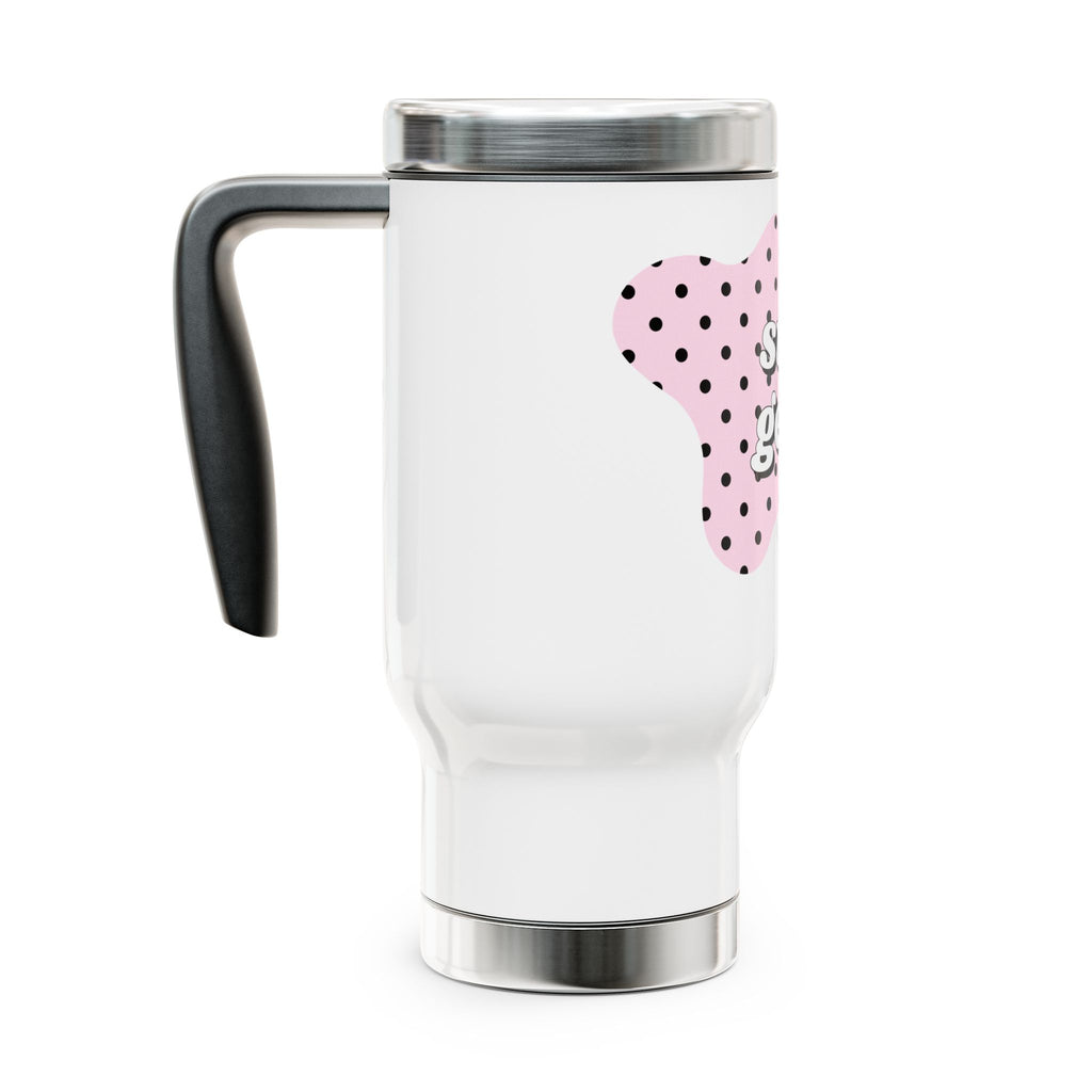 Stay Gelly Polka Stainless Steel Travel Mug