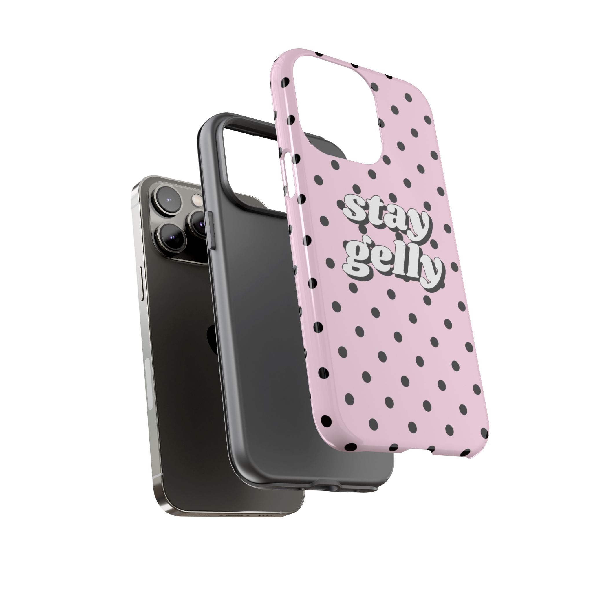 Stay Gelly Polka iPhone Case