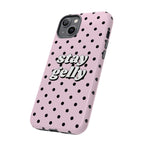 Stay Gelly Polka iPhone Case