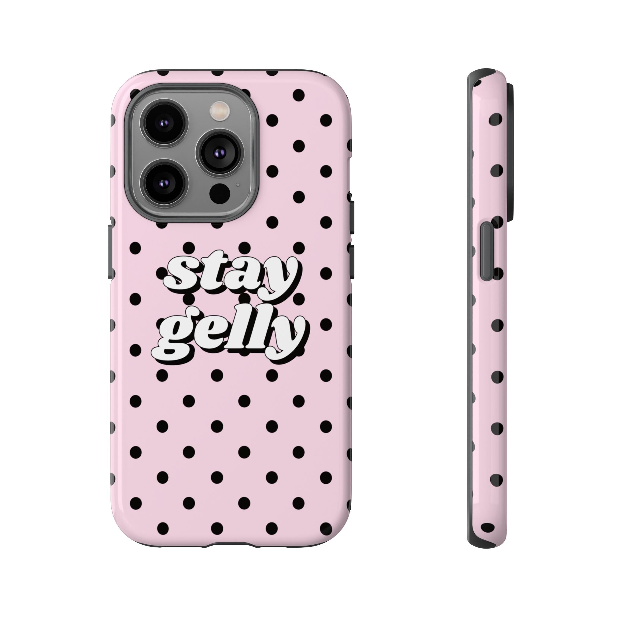 Stay Gelly Polka iPhone Case