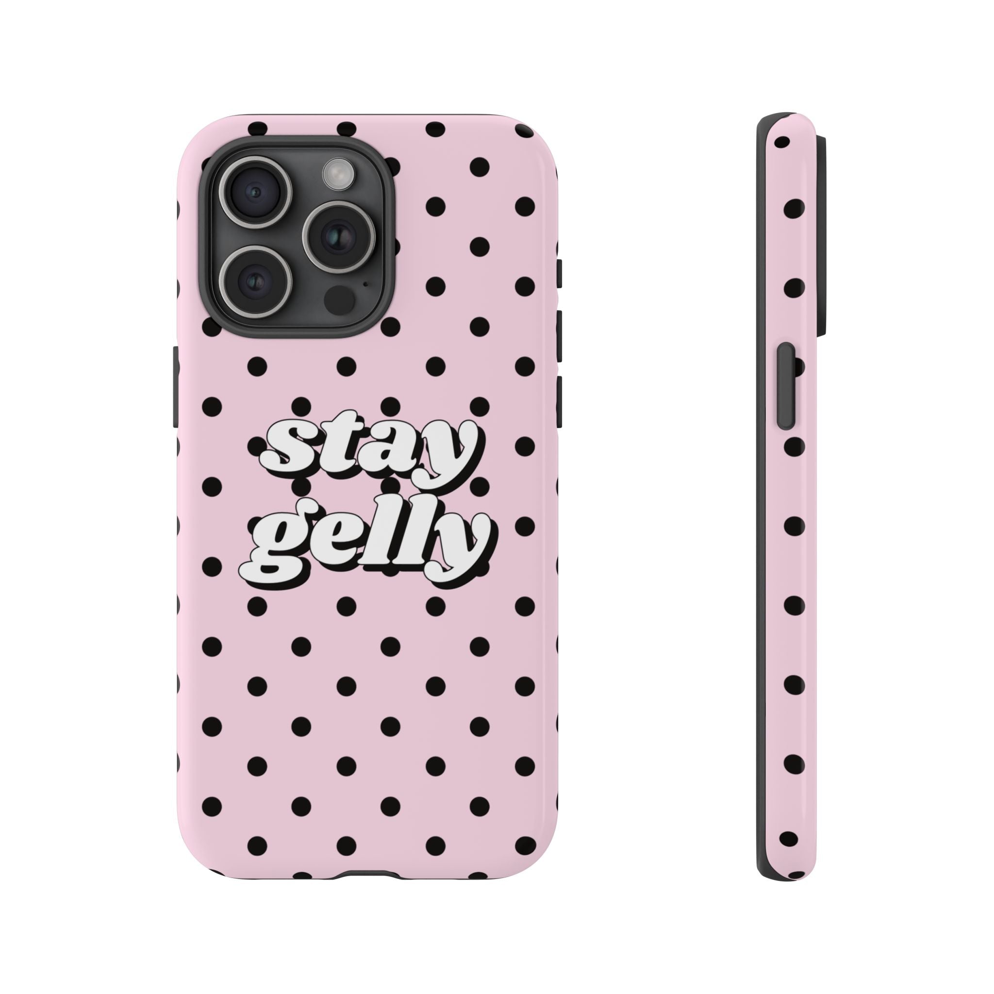 Stay Gelly Polka iPhone Case
