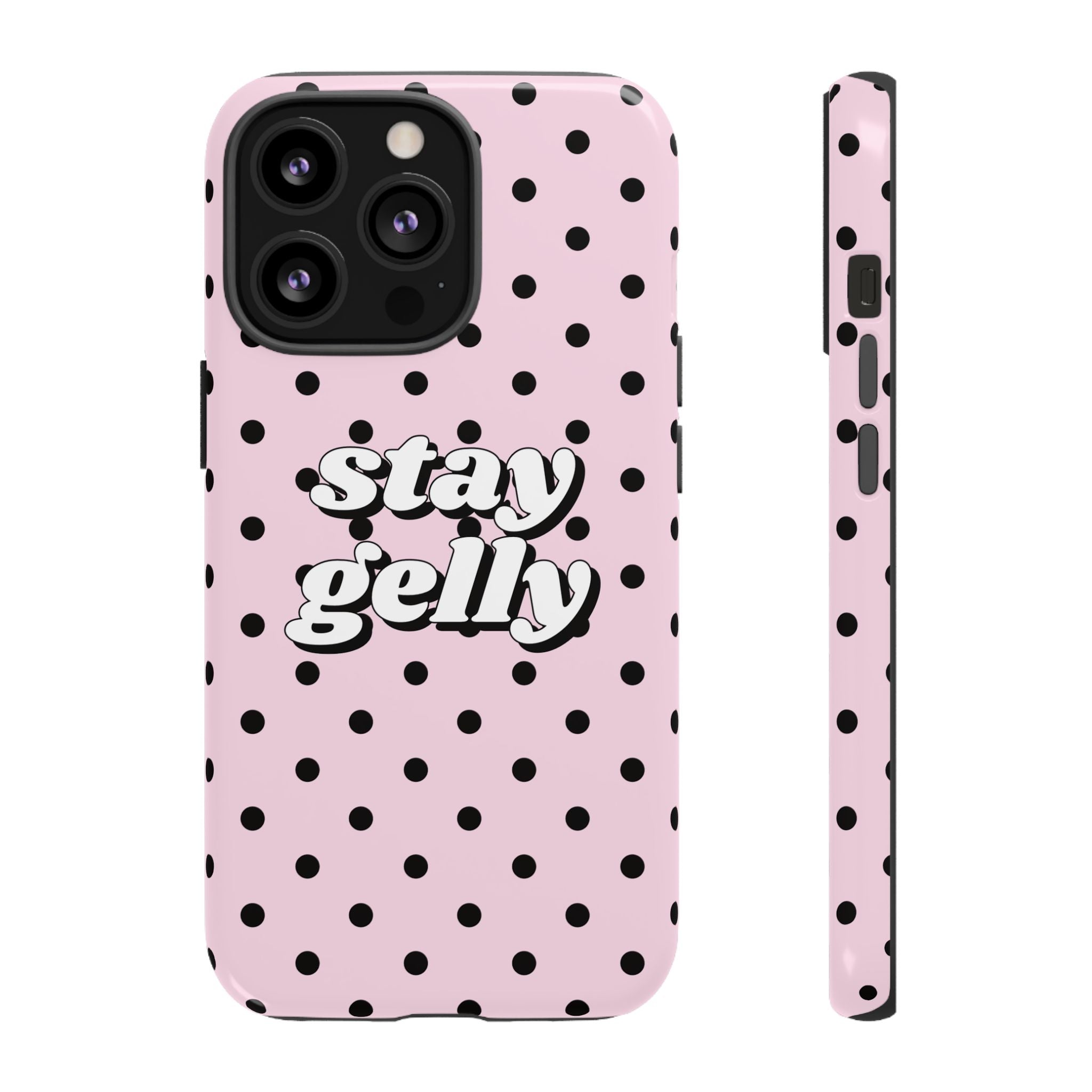 Stay Gelly Polka iPhone Case