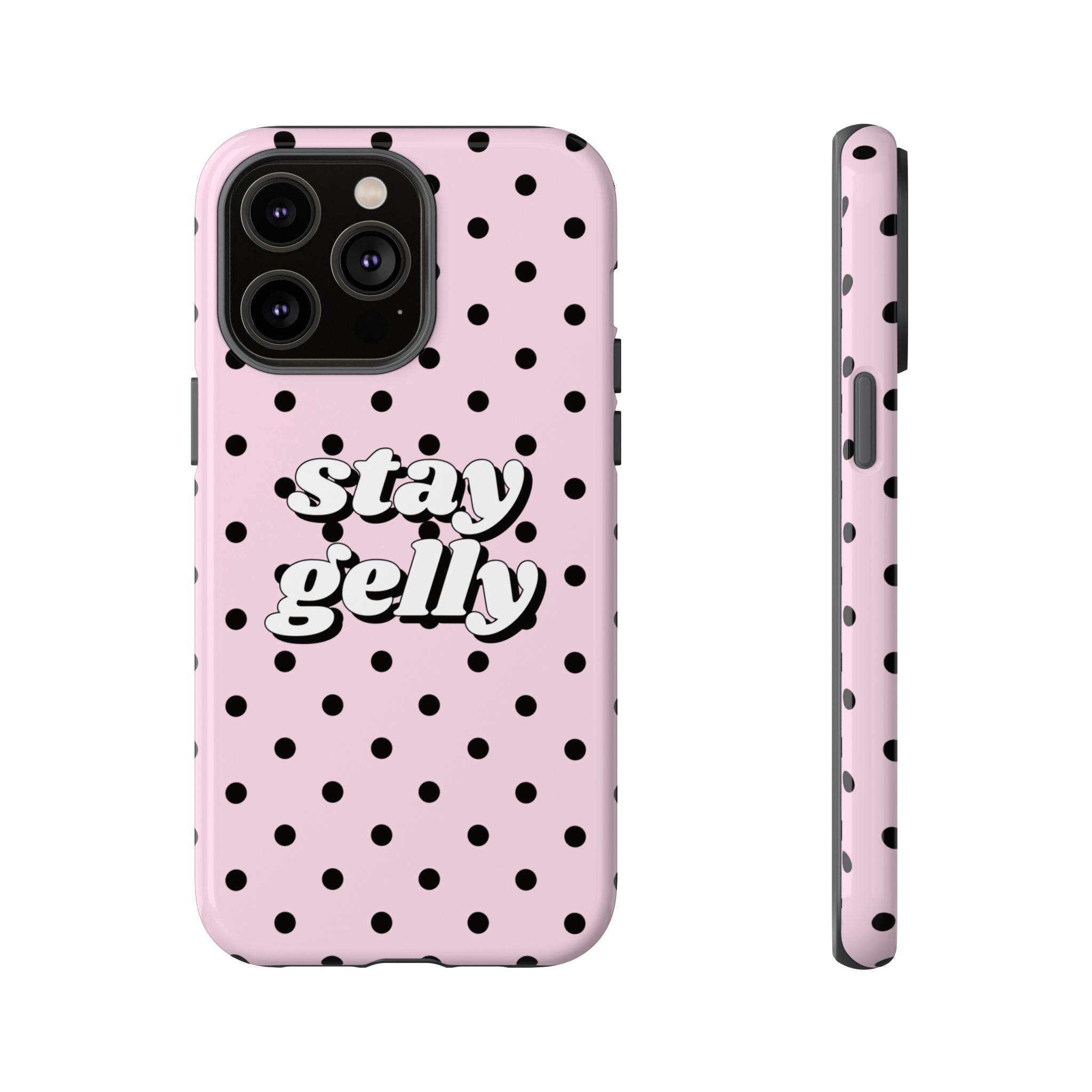 Stay Gelly Polka iPhone Case