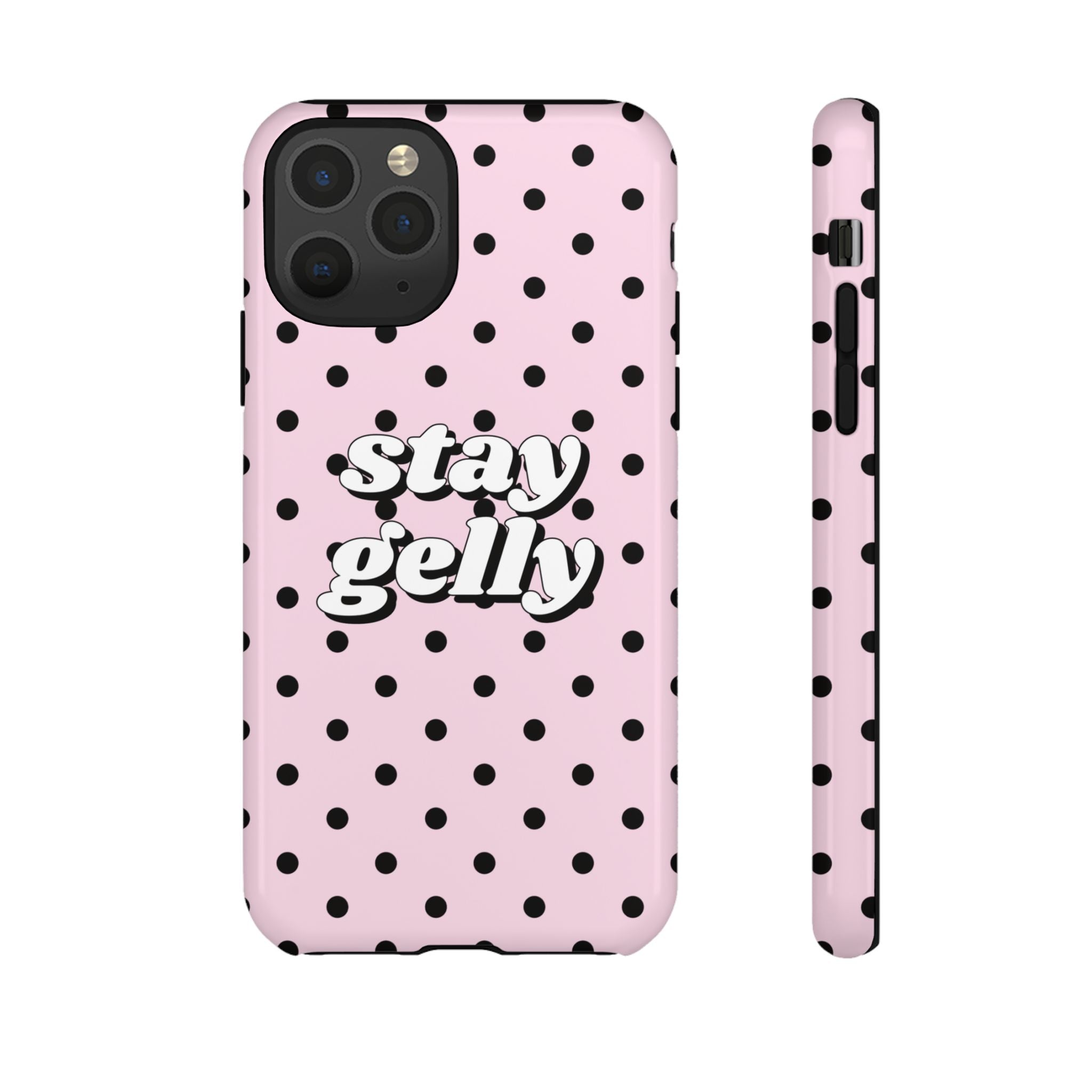 Stay Gelly Polka iPhone Case