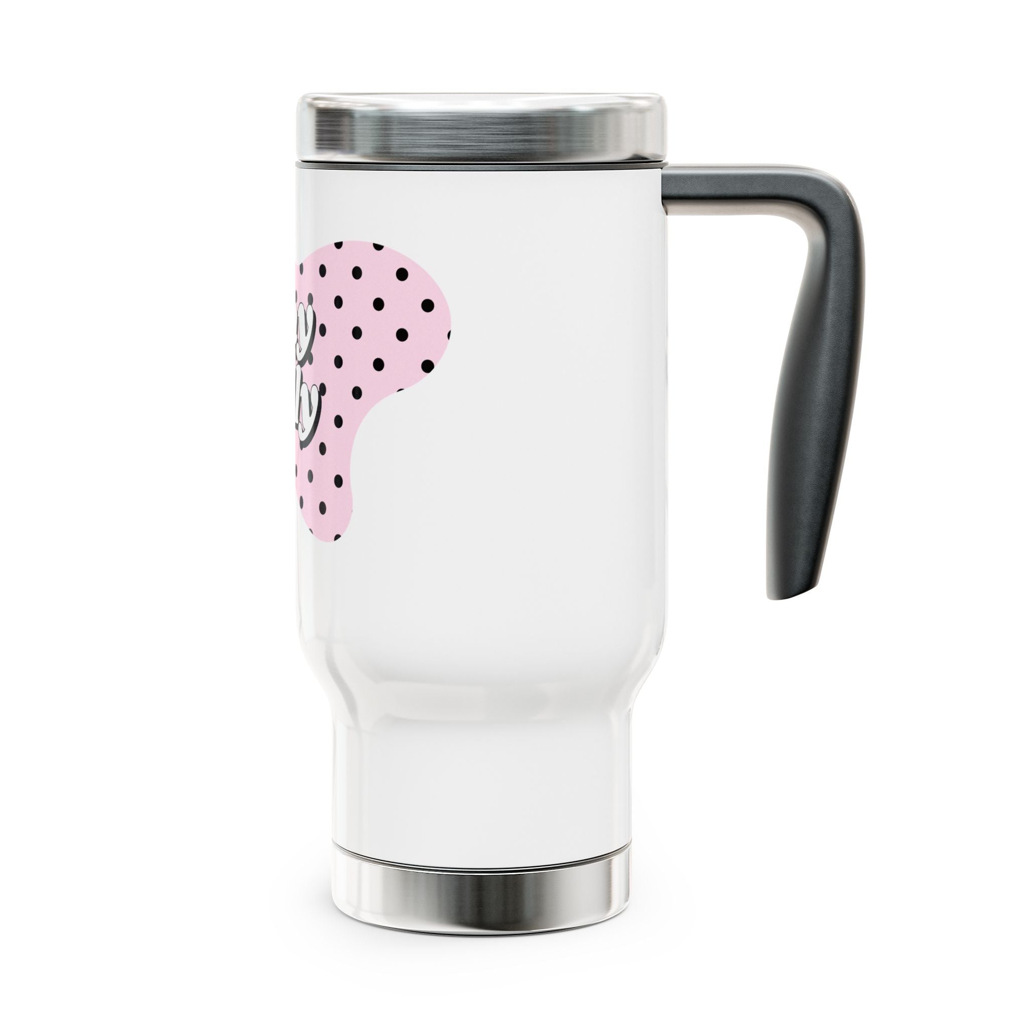 Stay Gelly Polka Stainless Steel Travel Mug