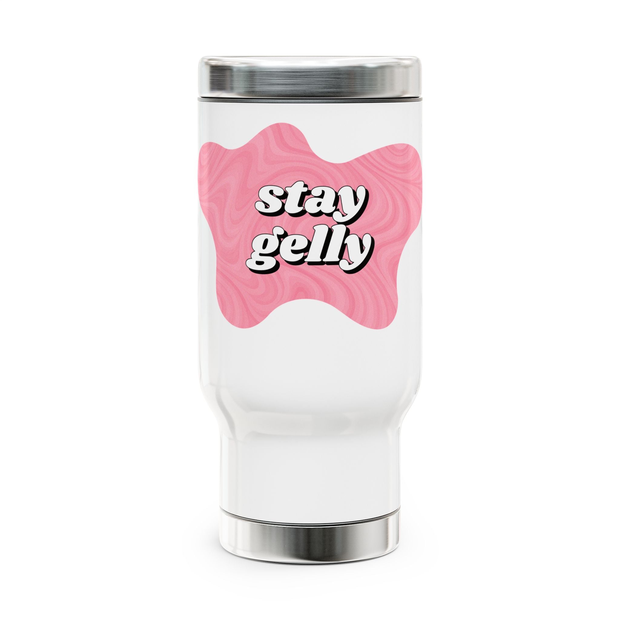 Stay Gelly Groovy Stainless Steel Travel Mug