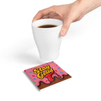 Stay Sweet, Stay Gelly Groovy Ceramic Coaster