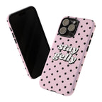Stay Gelly Polka iPhone Case