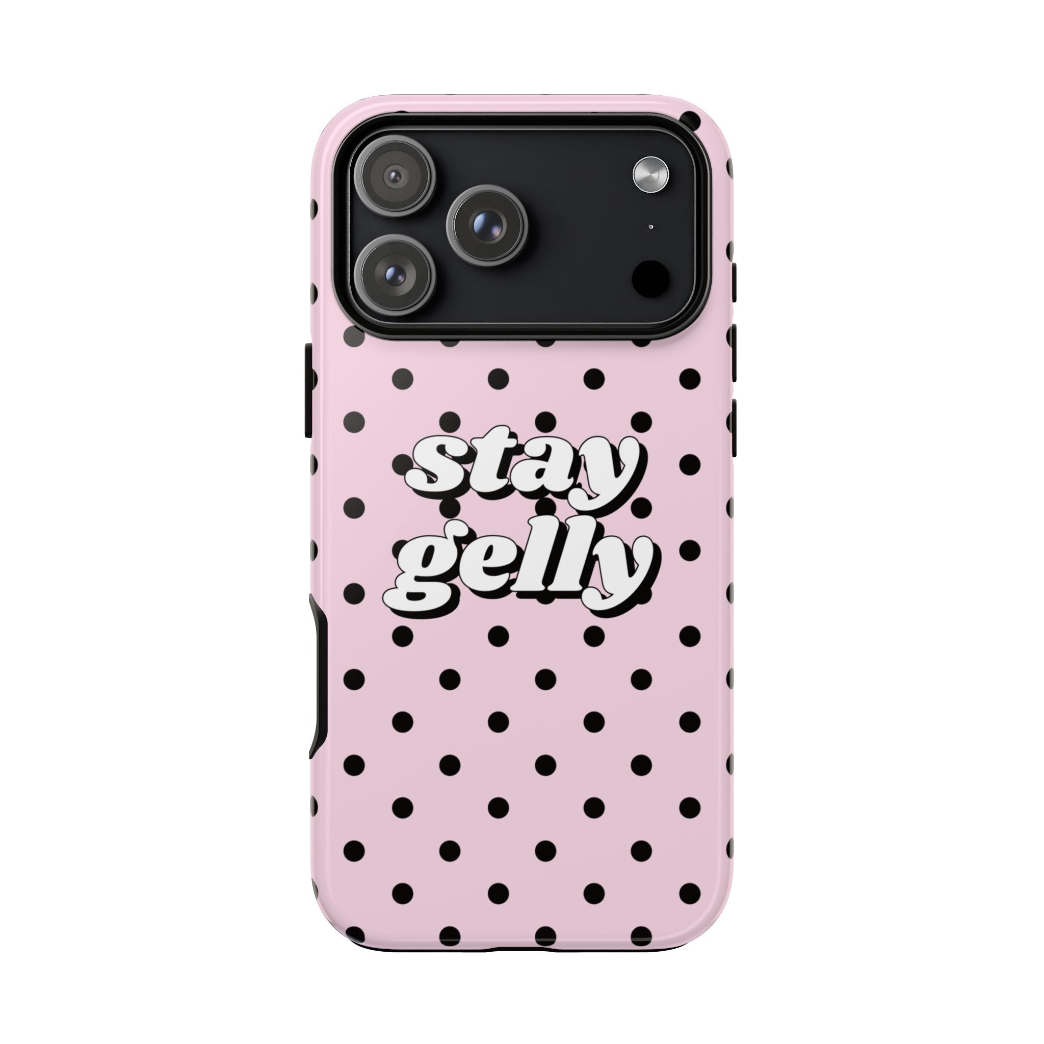 Stay Gelly Polka iPhone Case