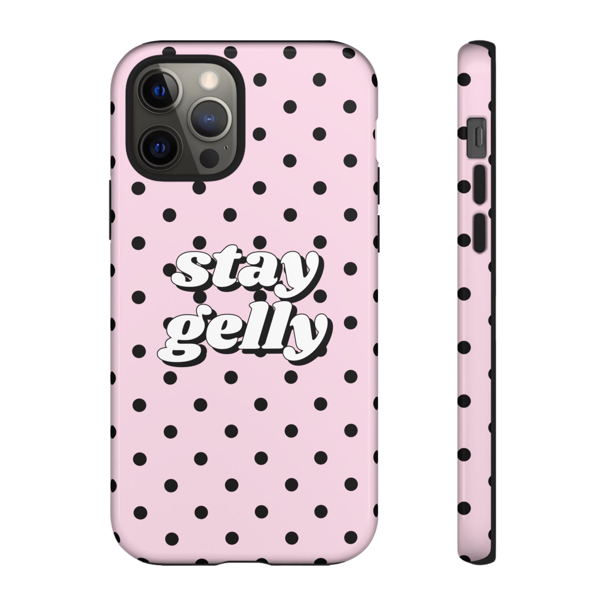 Stay Gelly Polka iPhone Case