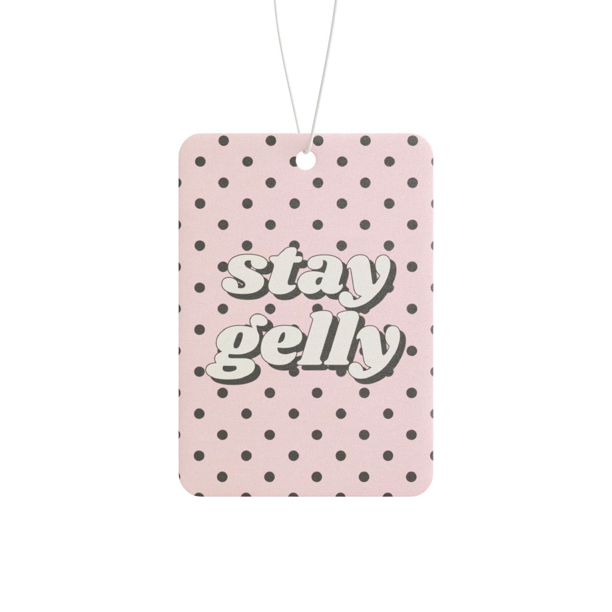 Stay Gelly Polka Car Air Freshener