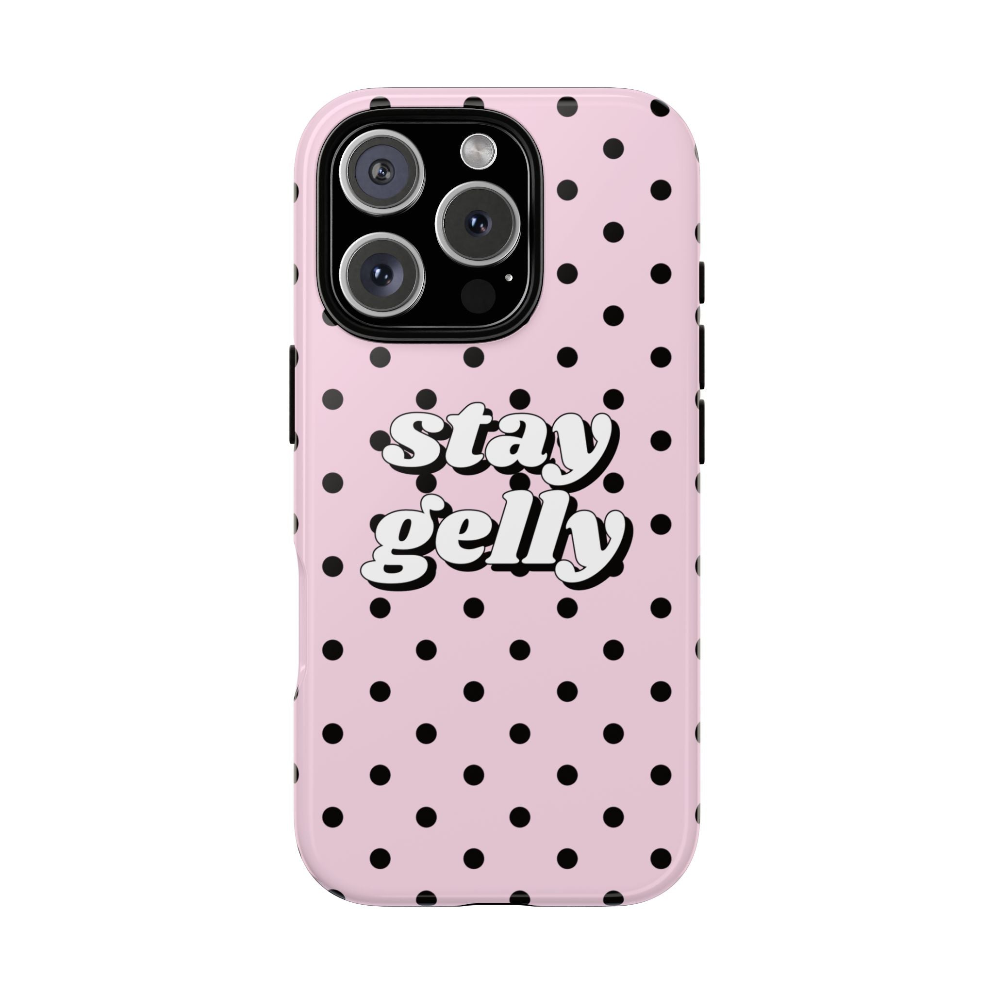 Stay Gelly Polka iPhone Case