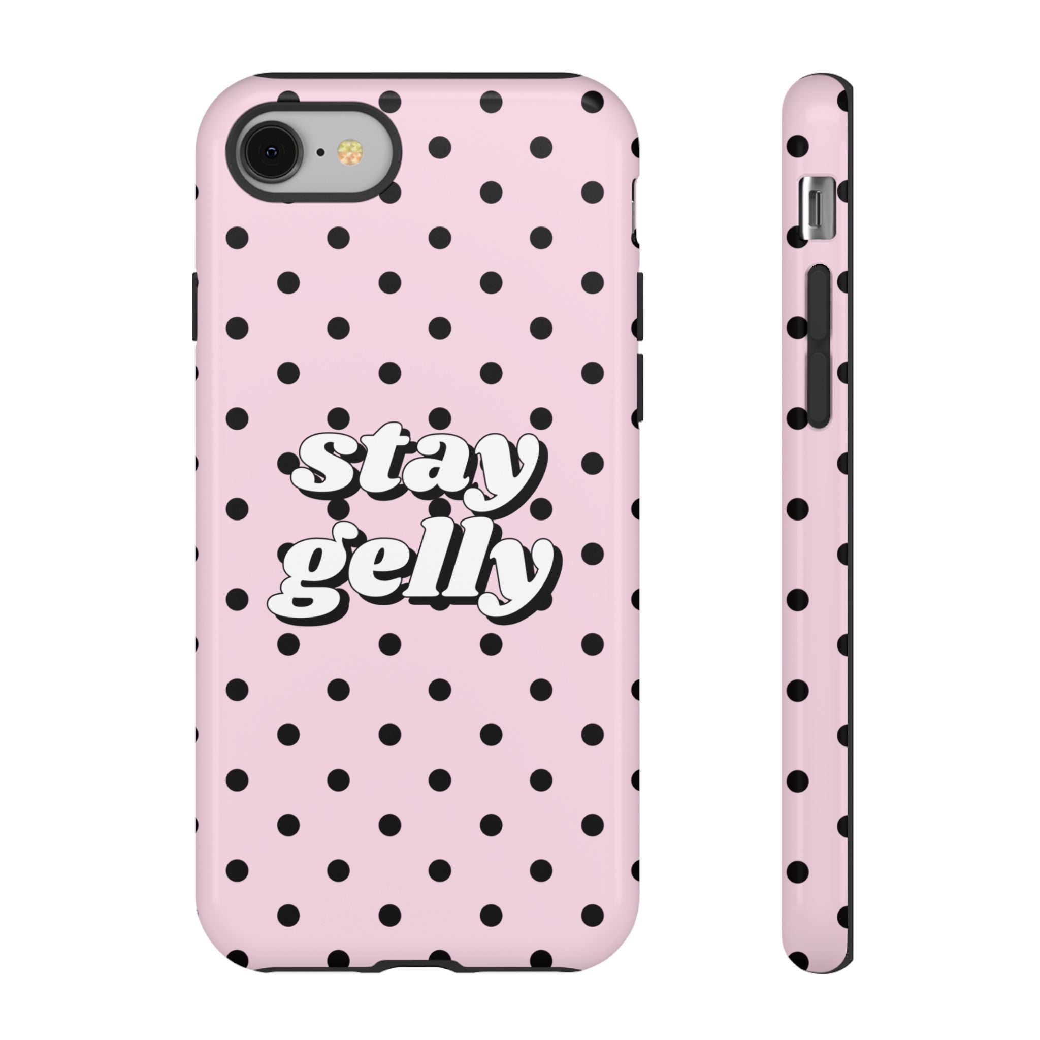 Stay Gelly Polka iPhone Case