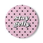 Stay Gelly Polka Ceramic Coaster