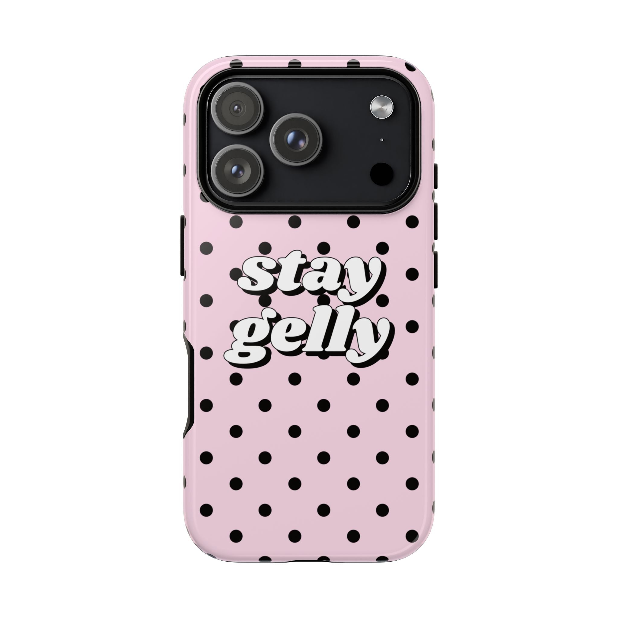 Stay Gelly Polka iPhone Case