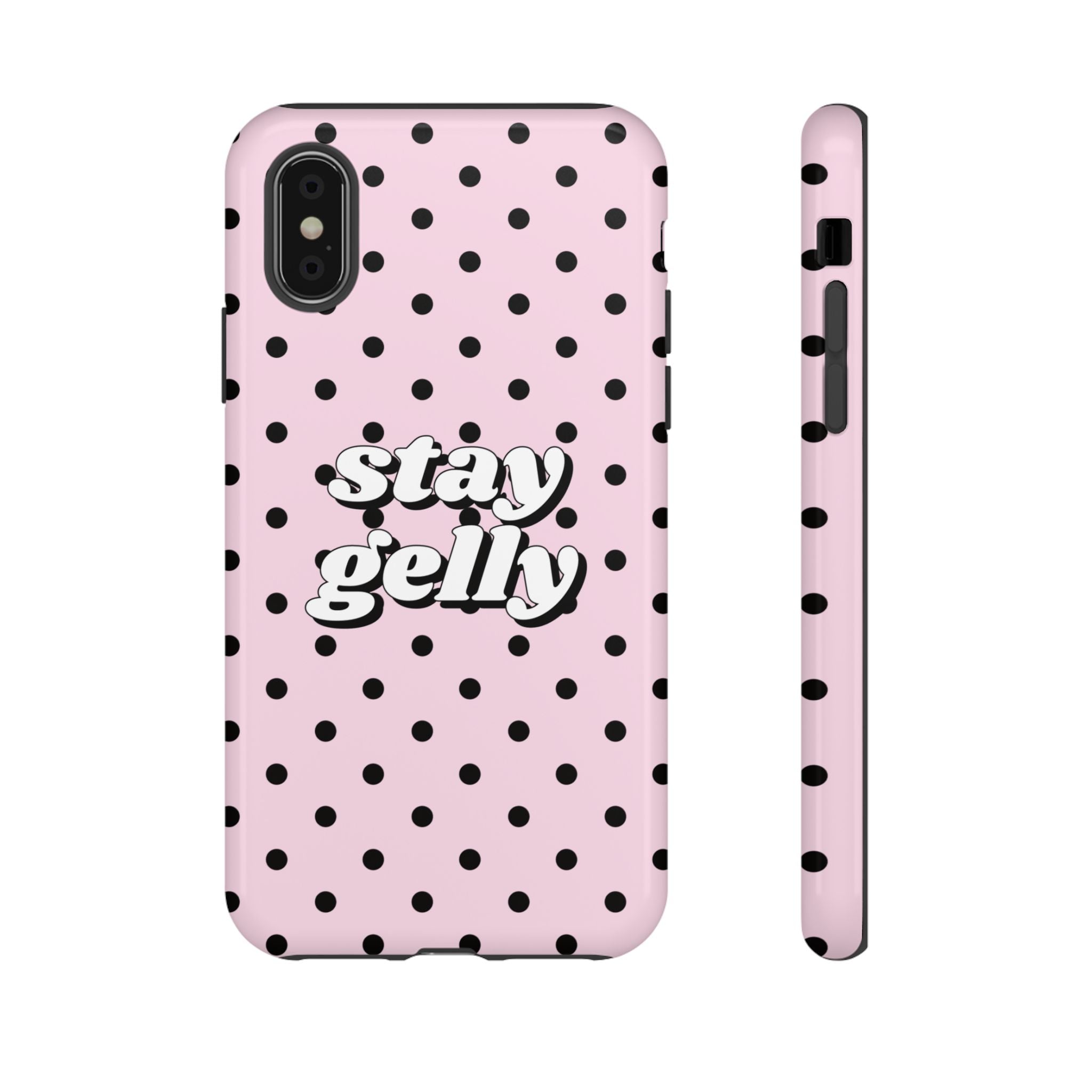 Stay Gelly Polka iPhone Case